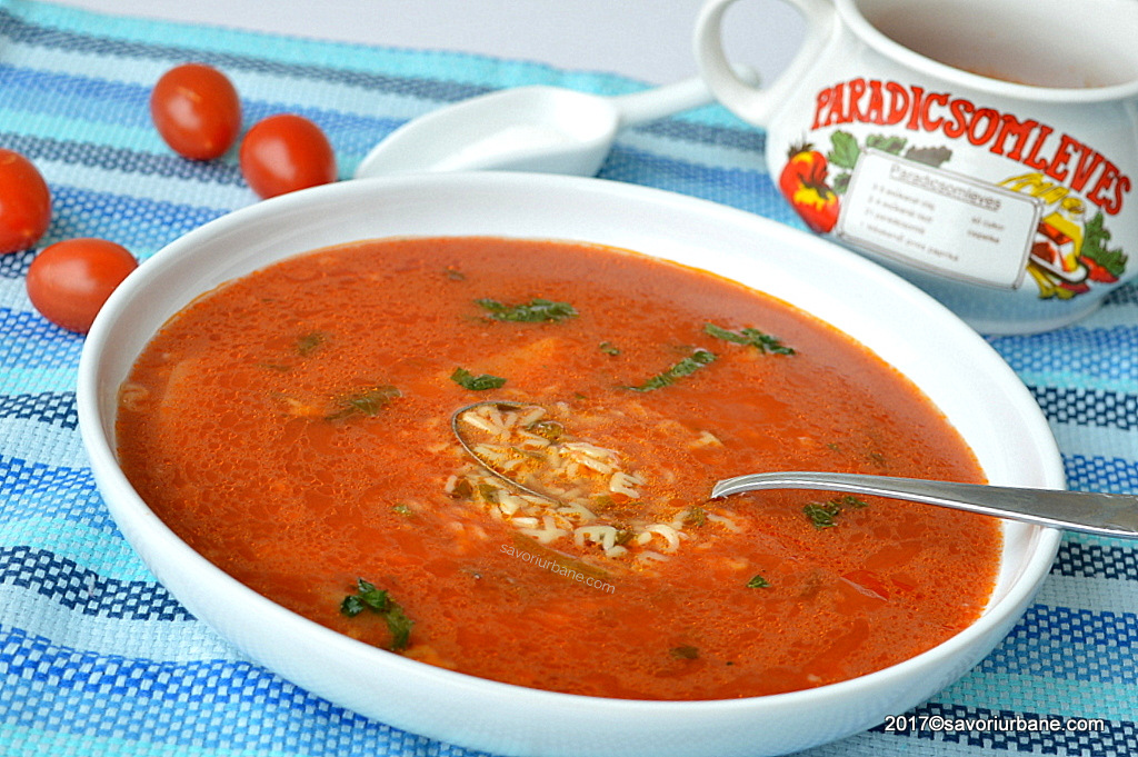 Supa taraneasca cu boia