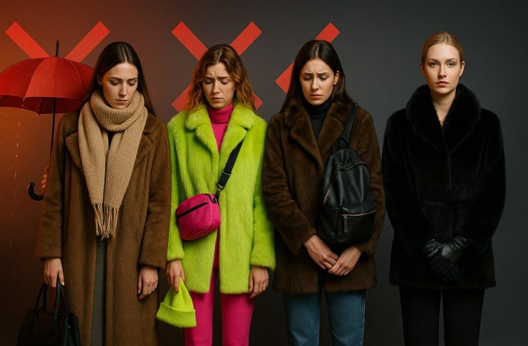 Greșeli frecvente de styling – Ce să eviți dacă porți haine de blană naturală